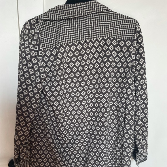 LOFT long sleeve shirt dress - Picture 5 of 6